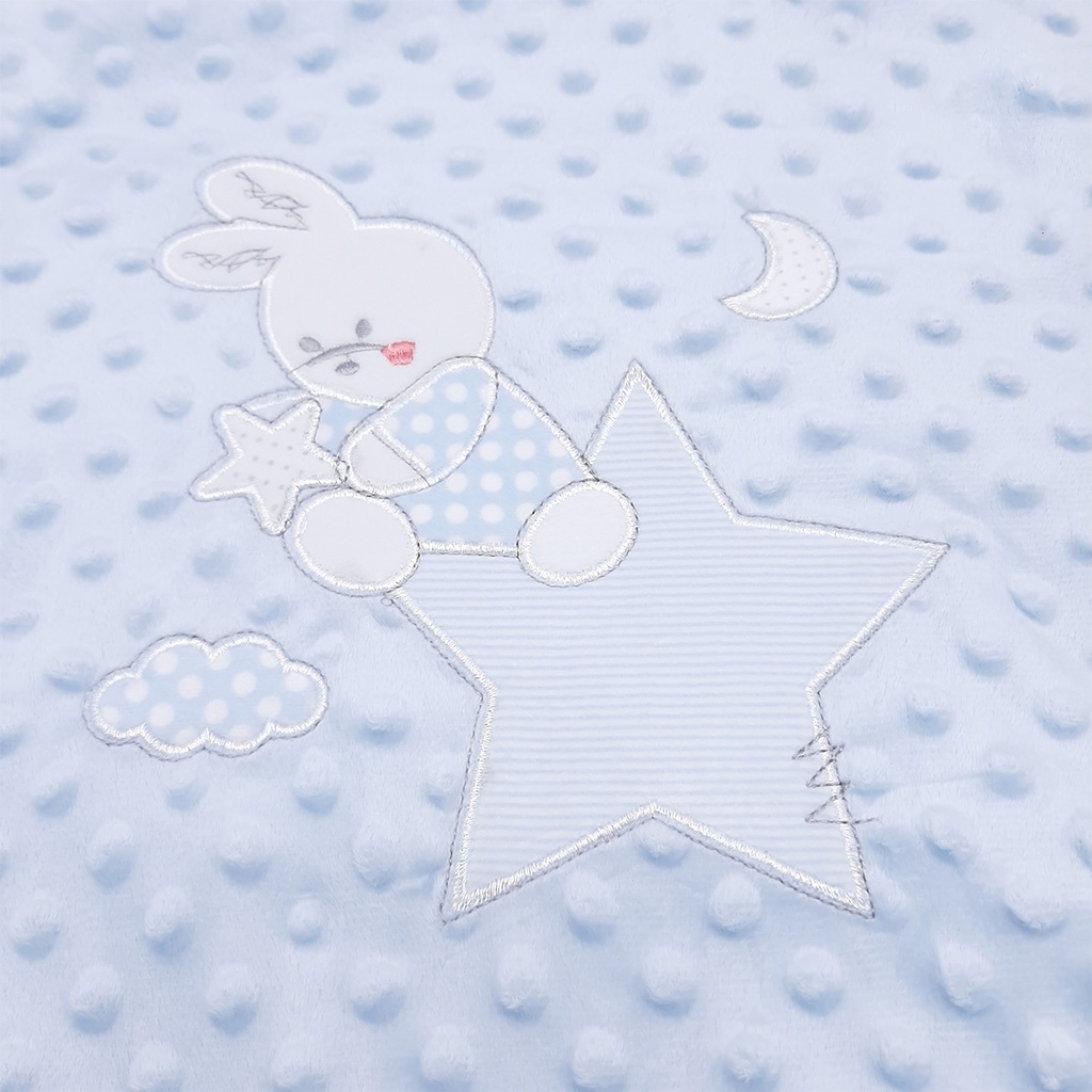 COUVERTURE BUBBLE 110*140 RABBIT NAFNAF