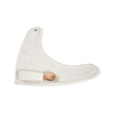 Bavoir en tissu + cuillère et fourchette en bois Miniland