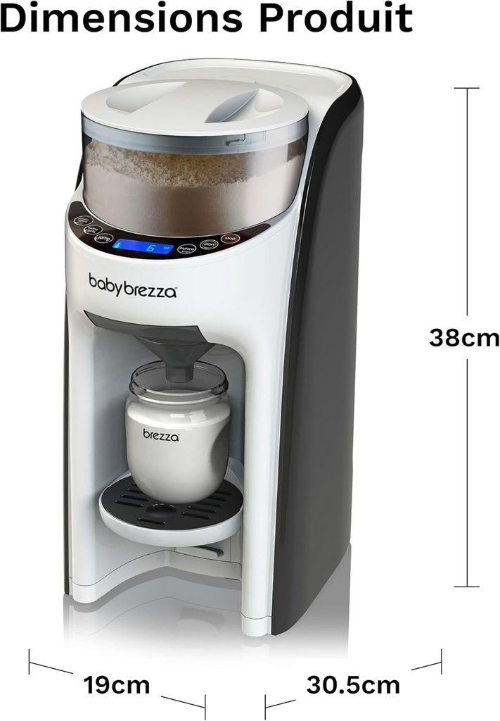 Préparateur de biberons automatique Formula Pro Advanced Baby Brezza