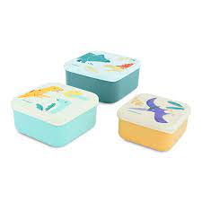 Boîtes à lunch 3 Pcs Jurassique Miniland