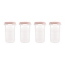 Set de 4 Boites de conservation repas 330 ML Miniland