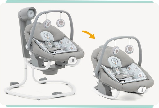 [W1306ABPOR] BALANÇOIRE SERINA 2 IN 1 PORTRAIT W1306ABPOR JOIE