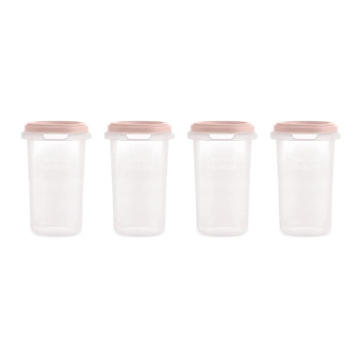 Set de 4 Boites de conservation repas 330 ML Miniland