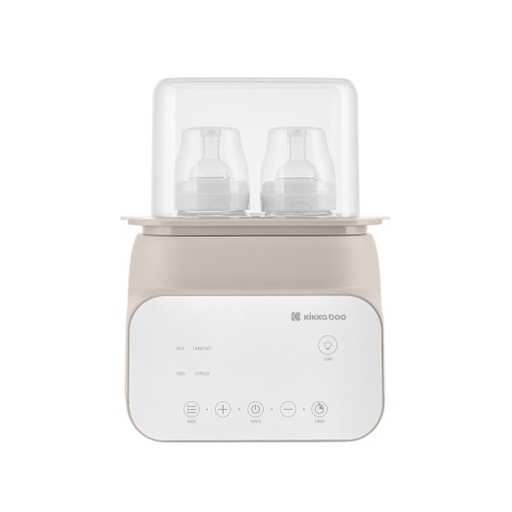[31304020021] Chauffe-Biberon Double Multifonction avec Stérilisation Kikka Boo