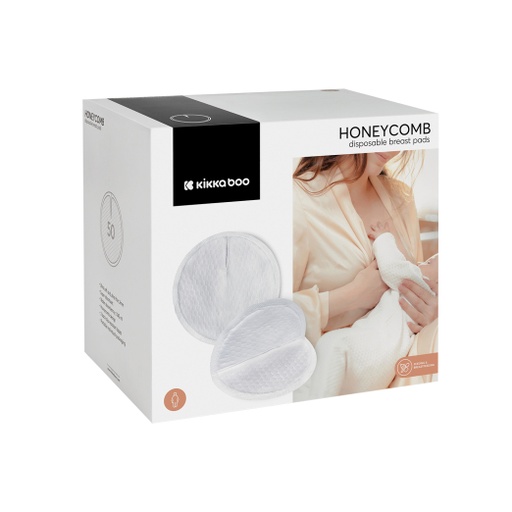 [31304040006] Coussinets d’Allaitement Jetables Honeycomb – 50 Pièces